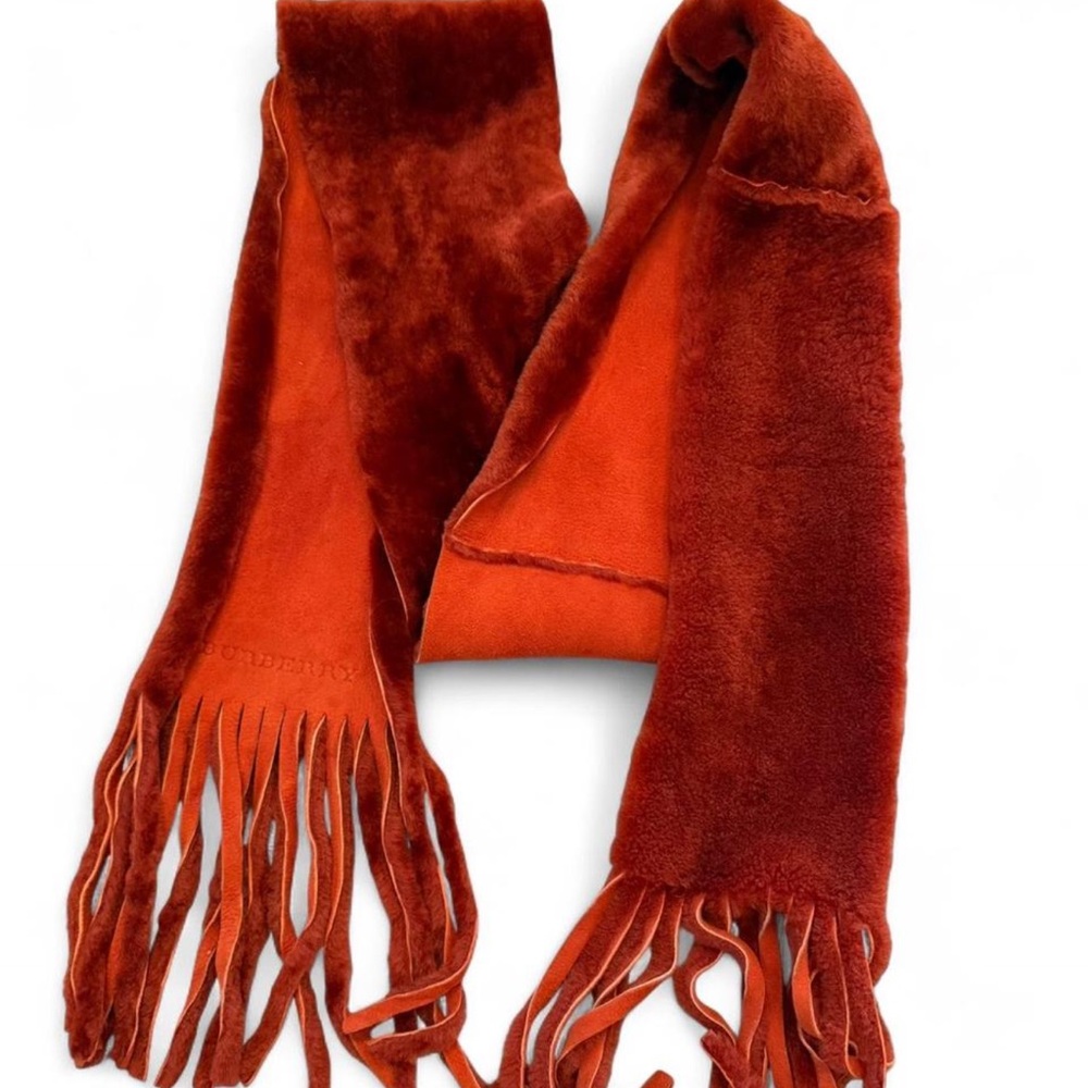 Burberry authentic burnt orange scarf